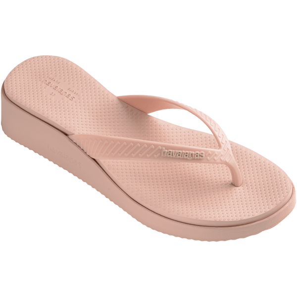 Havaianas Women's High Platform Flip Flops Ballet Rose