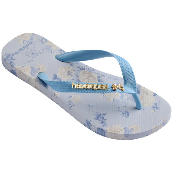 Havaianas Women's LoveShackFancy Everblooming Rosettes Top Flip Flops Beige