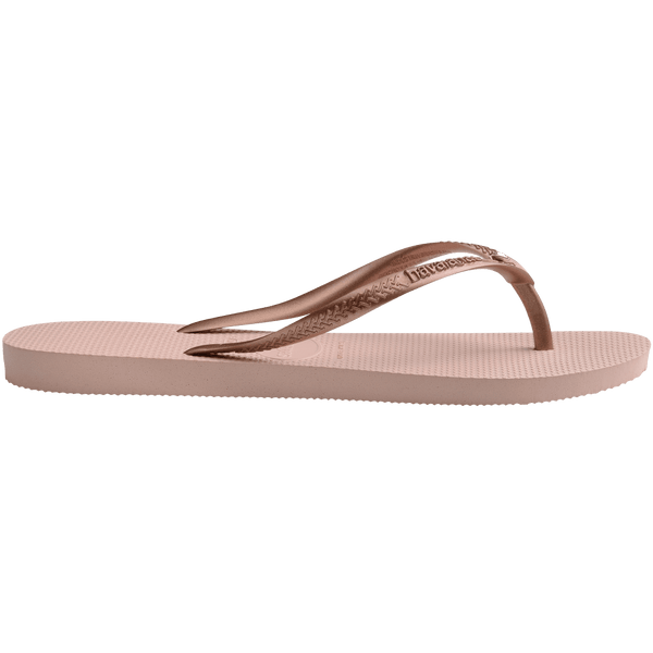 Havaianas Women's Slim Crystal Flip Flops Ballet Rose