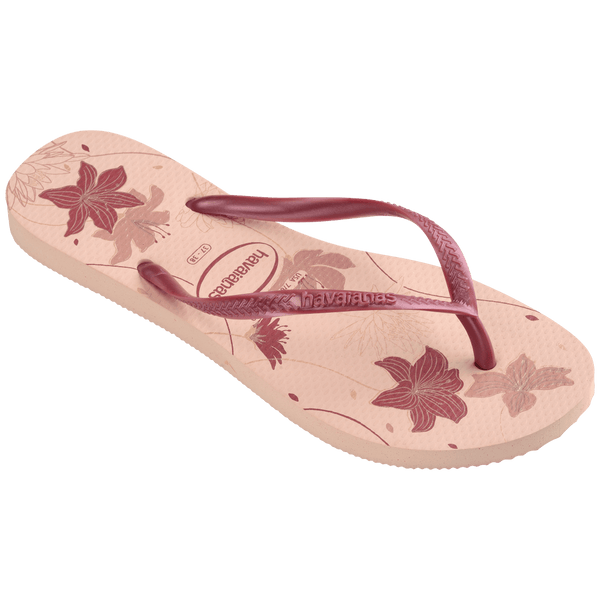 Havaianas Women's Slim Organic Flip Flops Pink/Rose Gold