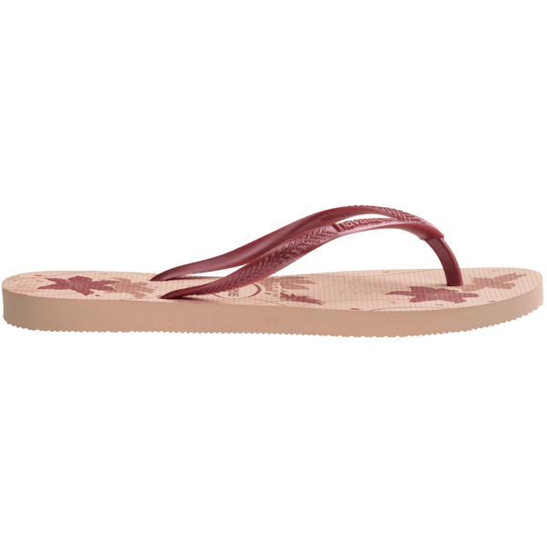 Havaianas Women's Slim Organic Flip Flops Pink/Rose Gold