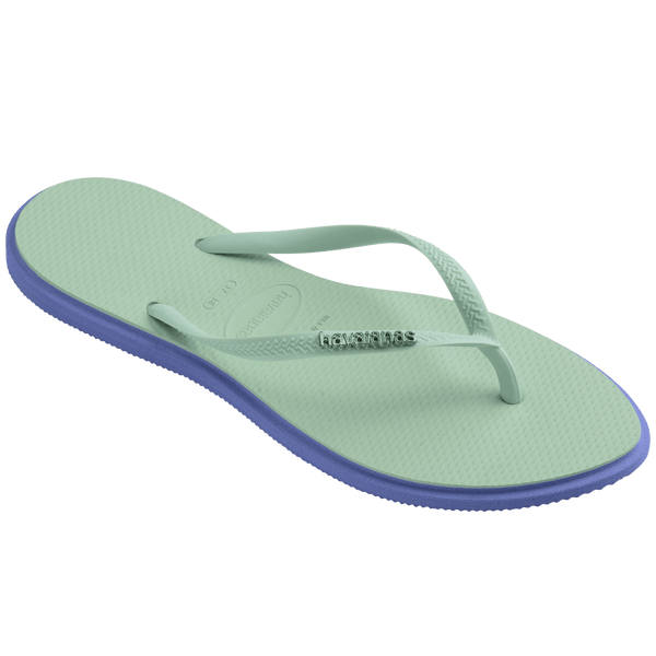 Havaianas Women's Slim Point Flip Flops Provence Blue