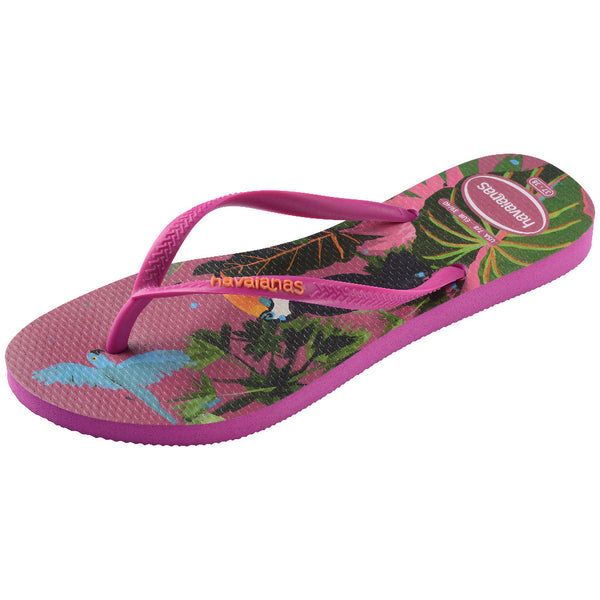 Havaianas Women's Summer Bliss Slim Flip Flops Rose Gum