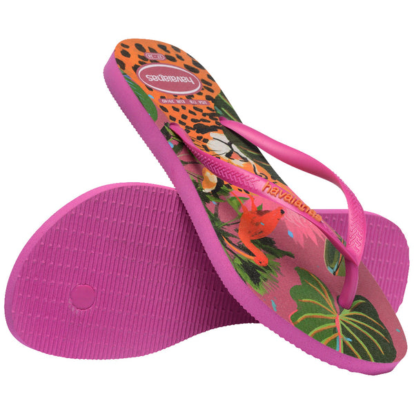 Havaianas Women's Summer Bliss Slim Flip Flops Rose Gum