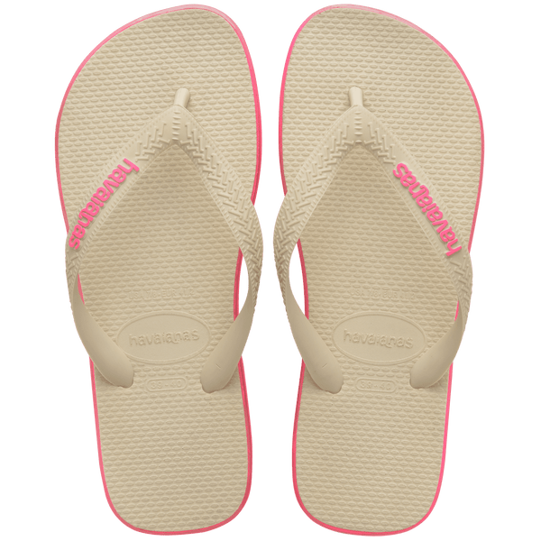 Havaianas Women's Top Capsule I Flip Flops Beige/Verano Rose