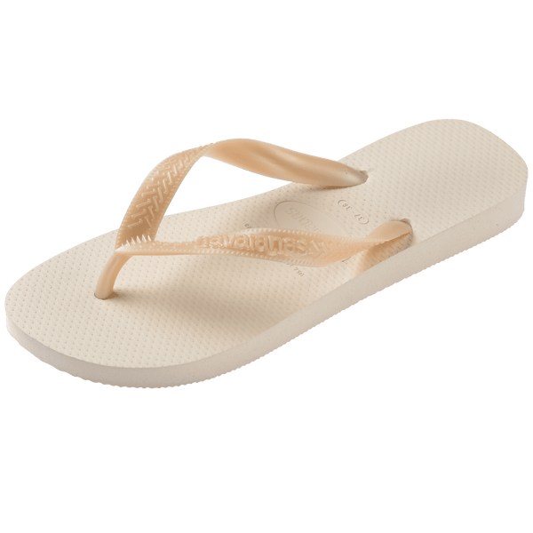 Havaianas Women's Top Senses Flip Flops BEIGE STRAW/BEIGE STRAW