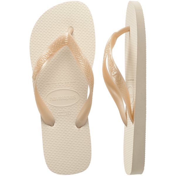 Havaianas Women's Top Senses Flip Flops BEIGE STRAW/BEIGE STRAW