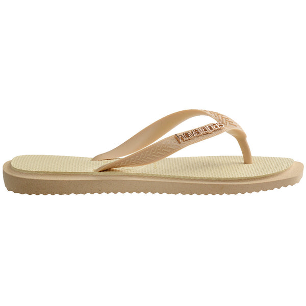 Havaianas Women's Top Square Fusion Flip Flops Golden
