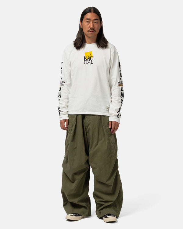 Haven 20/-Jersey Crew Long Sleeve T (PECKISH KAP) Yellow