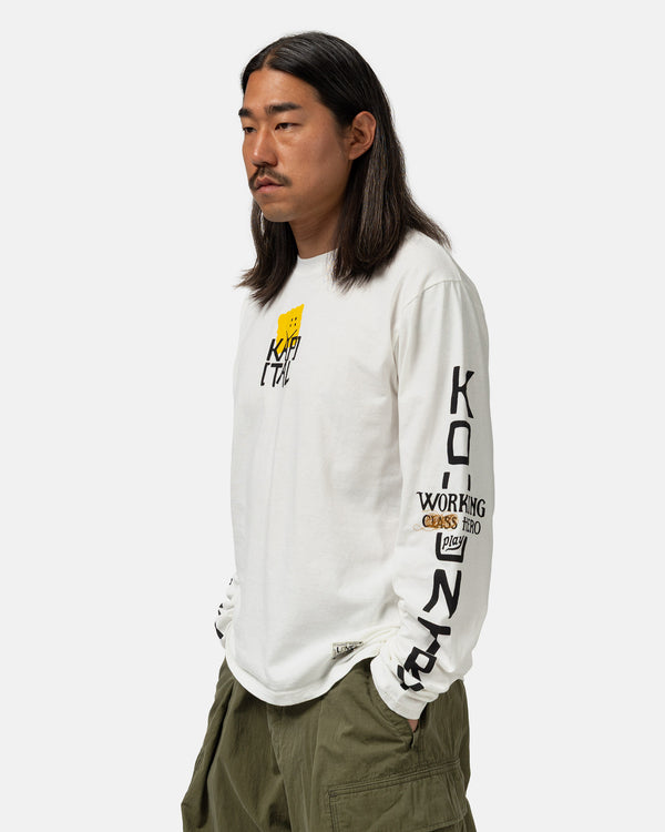 Haven 20/-Jersey Crew Long Sleeve T (PECKISH KAP) Yellow