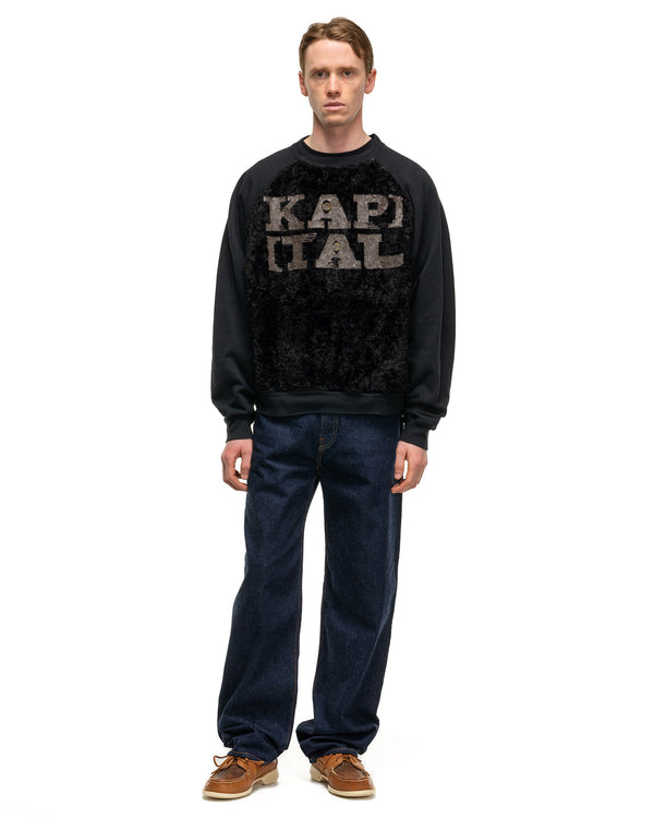 Haven 30/-SWTxFur GRIZZLY SWT (SPEAKEASY KAPITAL) Black