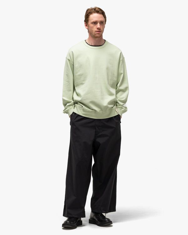 Haven Brewed Protein™ Blend Cotton YOKE Sweat Shirt Leaf Green