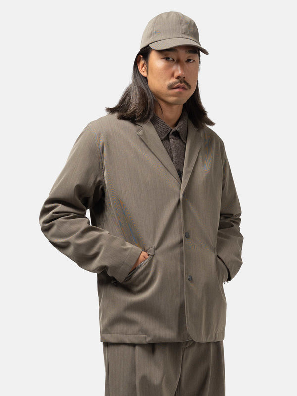 Haven Bureau Jacket - Loro Piana Storm System® 3L Nylon Wool Taupe