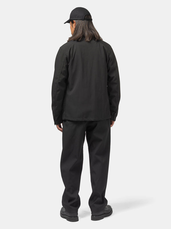 Haven Bureau Jacket - Loro Piana Storm System® 3L Nylon Wool Black