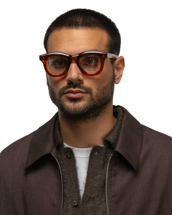 Haven Casse / Wellington 46 Optical Eye Glasses French Beer Dark