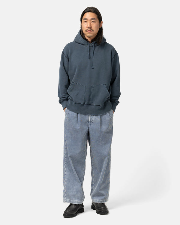 Haven Cotton Polyester Corduroy - 2 Tuck Pants F.Blue