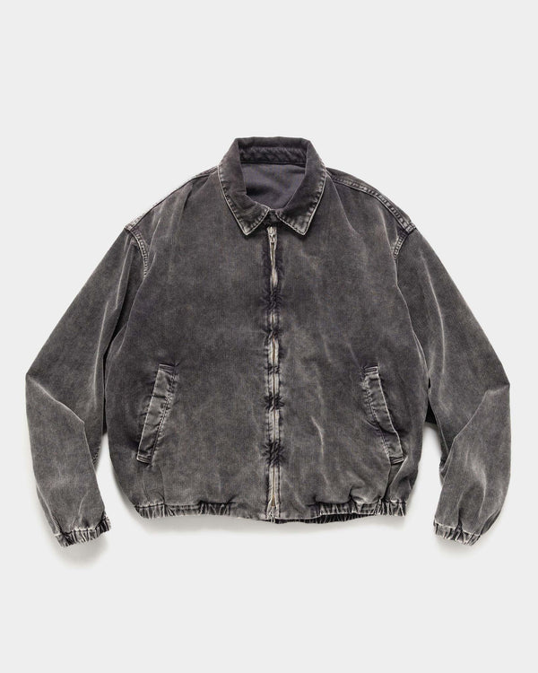 haven Cotton Polyester Corduroy - Zip Up Blouson F.Black