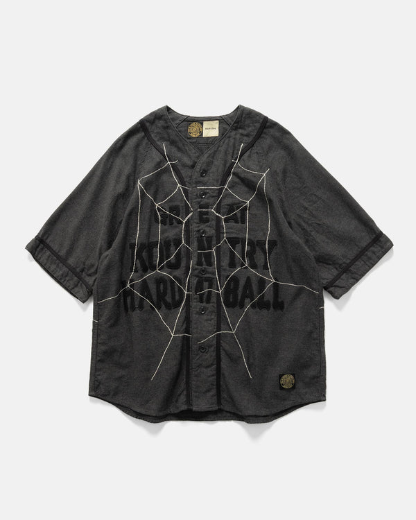 haven Cotton Wool GREAT KOUNTRY Baseball Shirt (KOUNTRY DREAM CATCH RAGLAN) Dark Gray