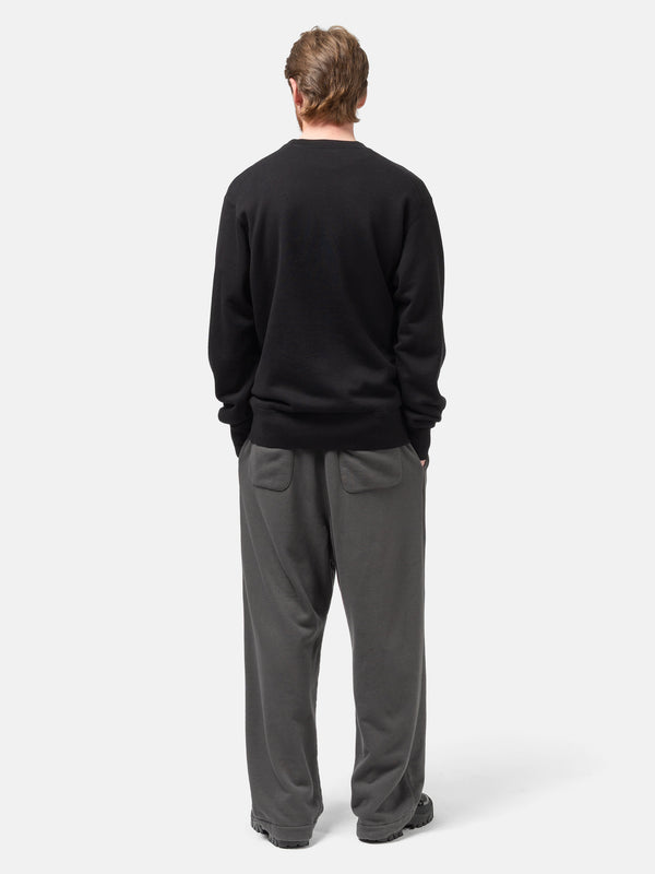 Haven Excel Crewneck - Azuma Urake Cotton French Terry Black