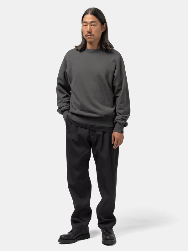 Haven Excel Crewneck - Azuma Urake Cotton French Terry Graphite