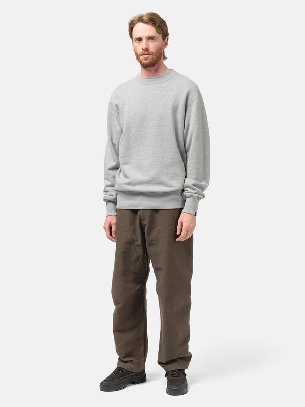 Haven Excel Crewneck - Azuma Urake Cotton French Terry Heather Grey