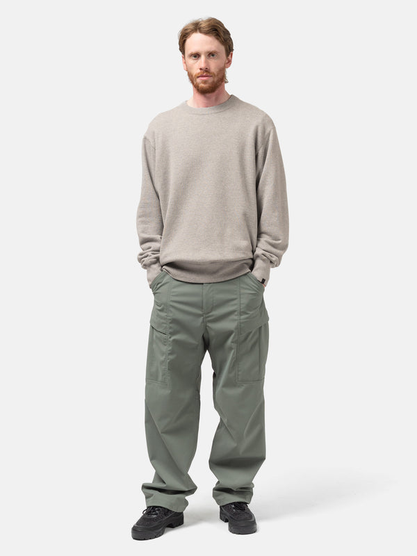 Haven Excel Crewneck - Azuma Urake Cotton French Terry Stone