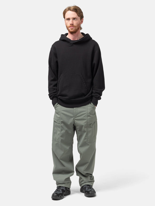 Haven Excel Hoodie - Azuma Urake Cotton French Terry Black