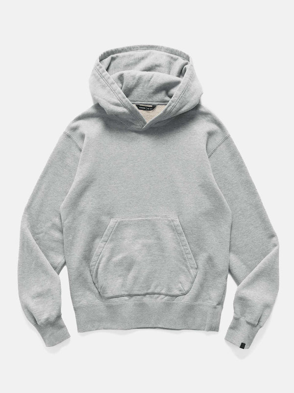 haven Excel Hoodie - Azuma Urake Cotton French Terry Heather Grey