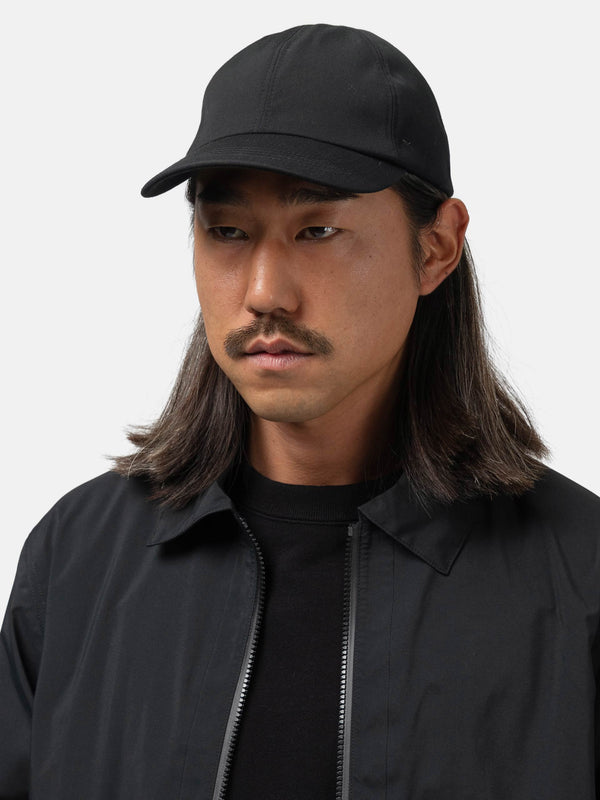 Haven Field Cap - Loro Piana Storm System® 3L Nylon Wool Black