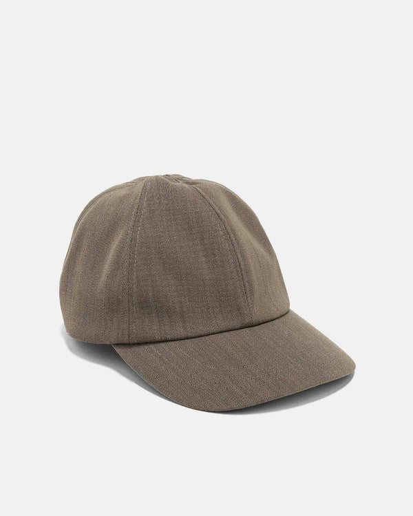 haven Field Cap - Loro Piana Storm System® 3L Nylon Wool Taupe