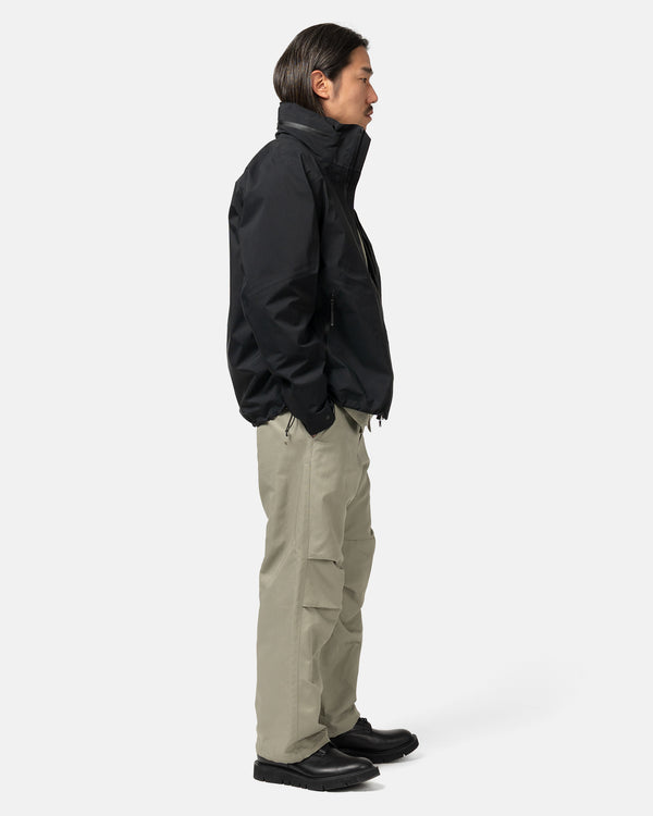 Haven Field Pant - Organic Cotton Linen Gabardine Drab