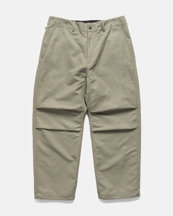 haven Field Pant - Organic Cotton Linen Gabardine Drab