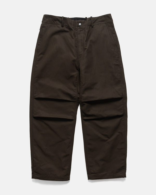 haven Field Pant - Organic Cotton Linen Gabardine Earth