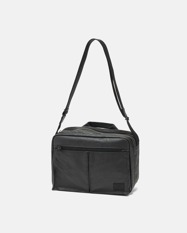 haven FREESTYLE Dyneema Leather Shoulder Bag #2 Black