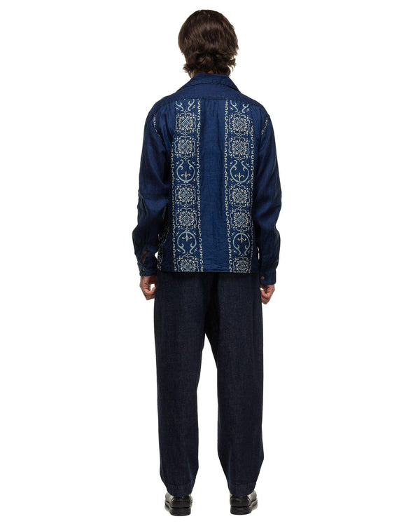 Haven French Cloth Linen HAVANANAJA WRANGLE Collar CUBA Shirt L/S Ecru