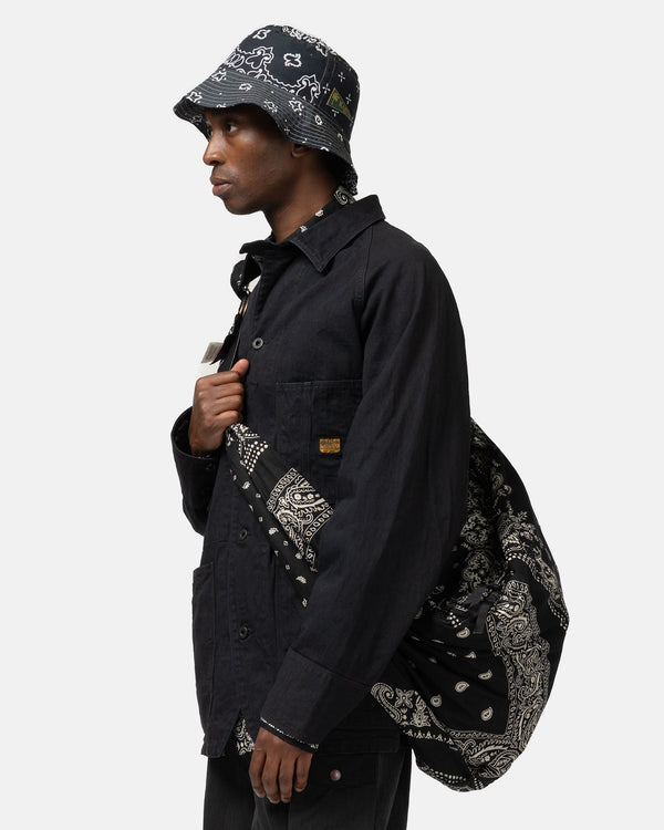 Haven Gauze RAT BRAND Bandana Patchwork TRANSIT SNUFKIN Bag Black