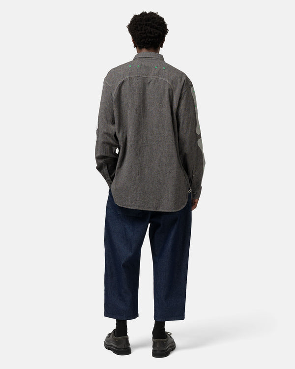 Haven Grandrelle 2TONES BONE Patch Ventilator Workshirt Charcoal