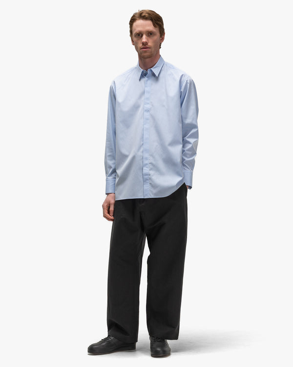 Haven 140/2 Broad Shirt Sax Blue