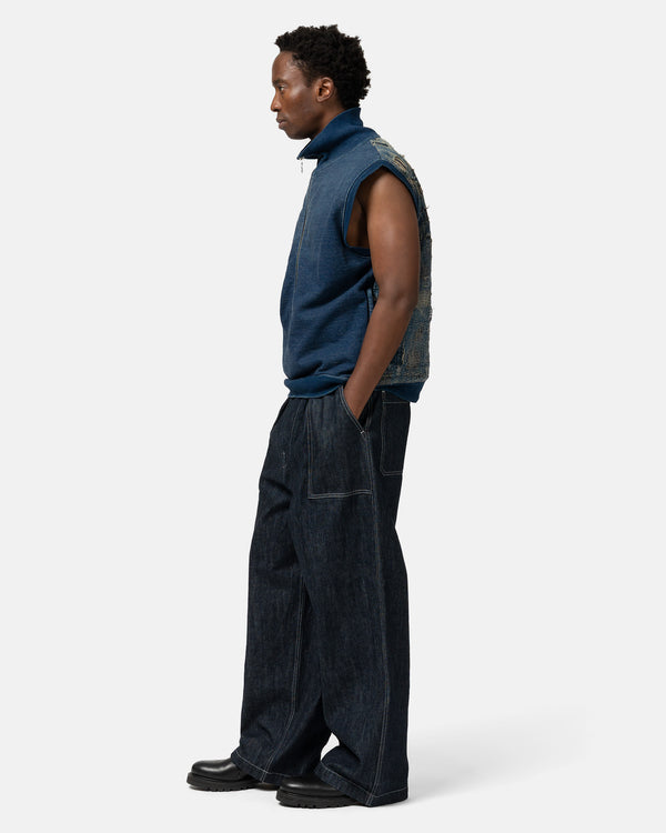 Haven 14oz Denim FATIGUE Baggy Pants Indigo