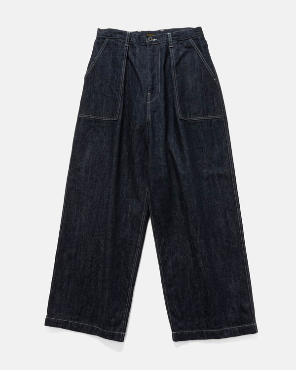 haven 14oz Denim FATIGUE Baggy Pants Indigo