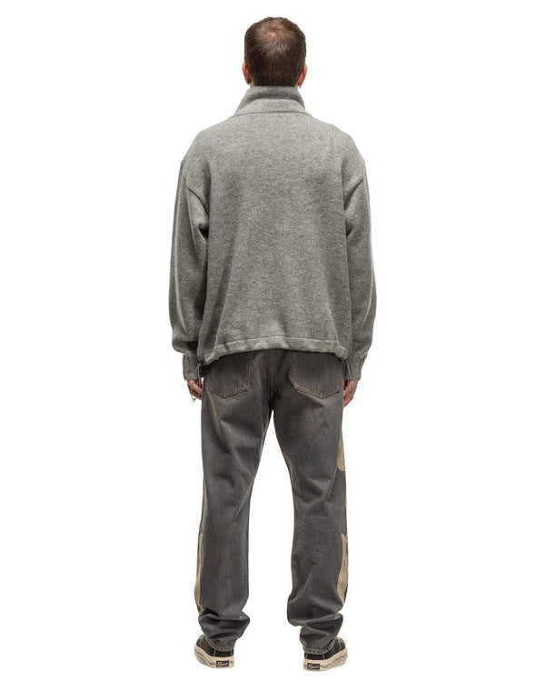 Haven 5G Shetland Wool Half ZIP Anorak Grey