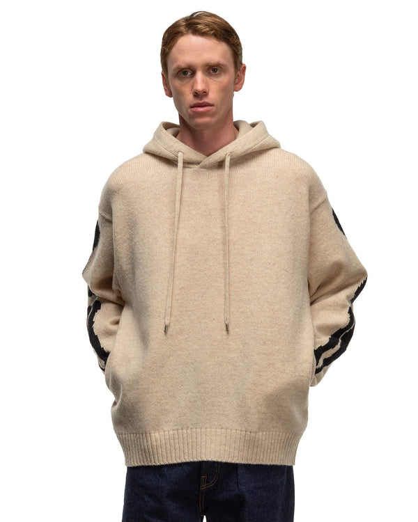 Haven 5G Wool BONE Hood Sweater Ecru
