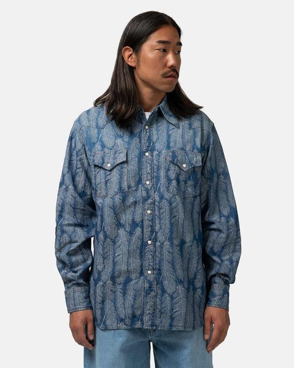 Haven 5oz MAGPIE Denim HUSKY Western Shirt Light