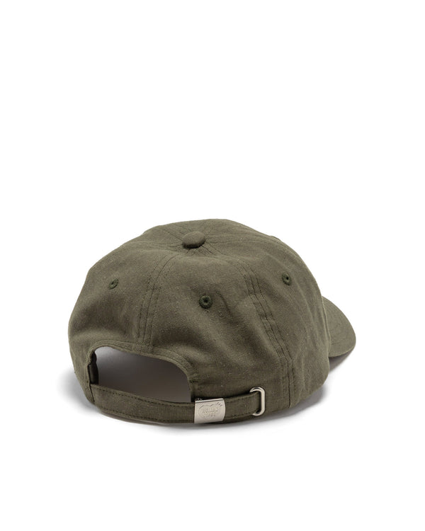 Haven 6Panel Linen Cap Olive