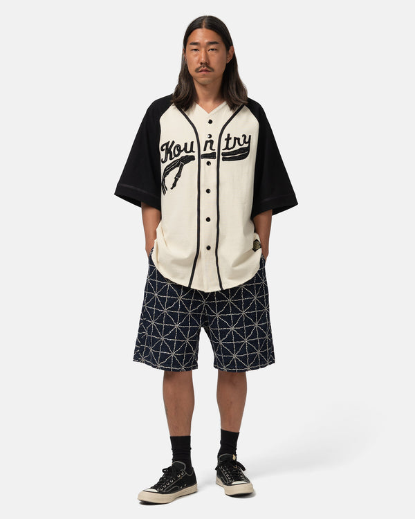 Haven 8oz Denim FOLK-DOJO EASY Shorts Dark #2