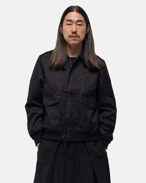 Haven A-2 Jacket - Cotton Leopard JQ Black