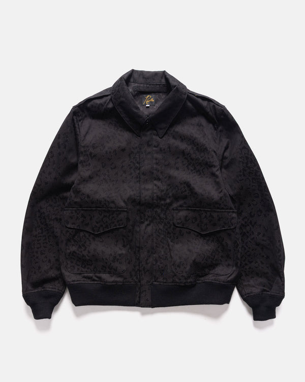 haven A-2 Jacket - Cotton Leopard JQ Black