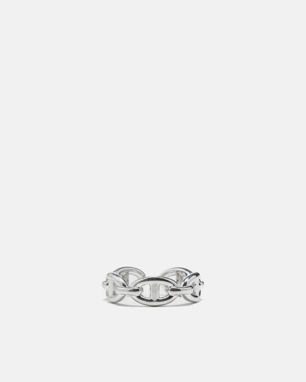 Haven Anchor Chain Ring Silver