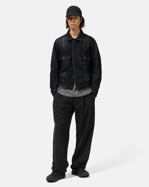 Haven Atelier Pant - Vintage Linen Poplin Black