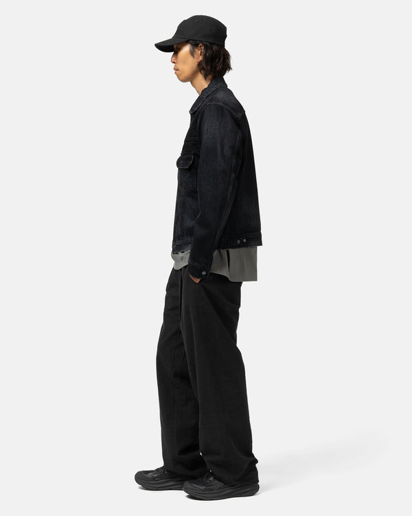 Haven Atelier Pant - Vintage Linen Poplin Black